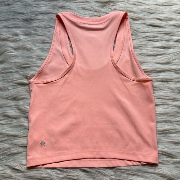 Athleta Cropped Sleeveless Tank in Light Pink / Peach - XS - Picture 7 of 8